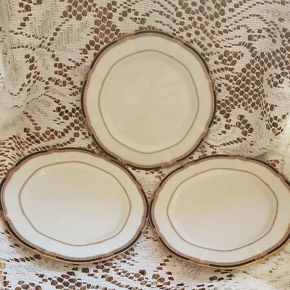 Noritake Gilded Age Ivory china Set Of 3 7